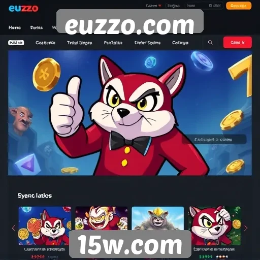 como euzzo.com se destaca entre sites de jogos